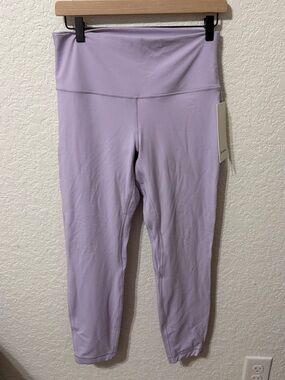 lululemon athletica Lilac High-Rise Crop Leggings